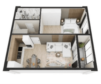 Apartament 1+1 Për Shitje në Qerret, Kavajë - 99,680€ | 71 m² 3