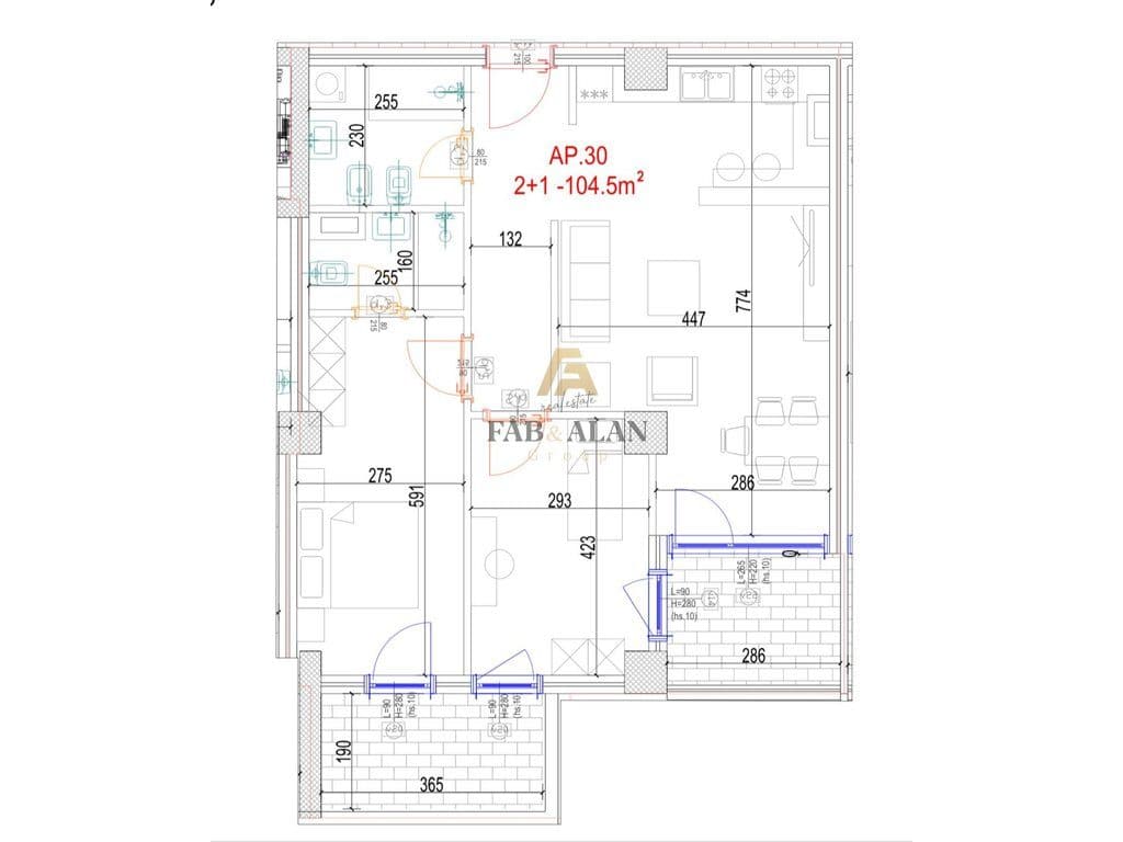 NE DON BOSKO APARTAMENT 2+1+2 PER SHITJE! 3