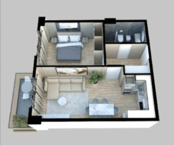 Apartament 1+1 Për Shitje në Qerret, Kavajë - 109,440€ | 68 m² 3