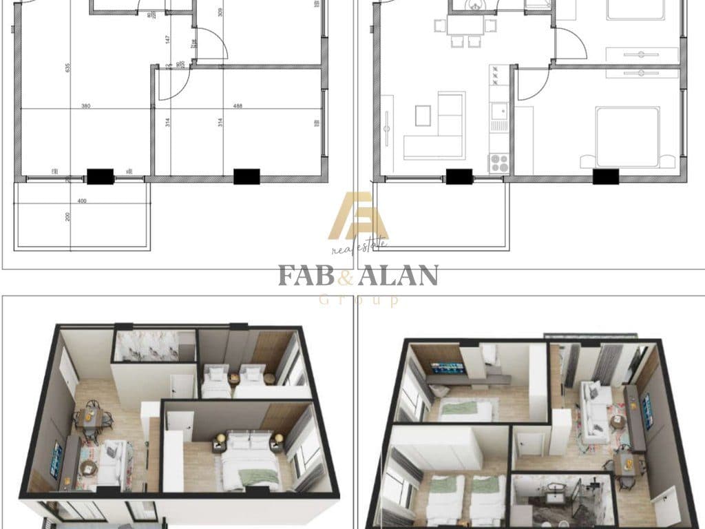 NE GOLEM APARTAMENT 2+1 PER SHITJE! 2