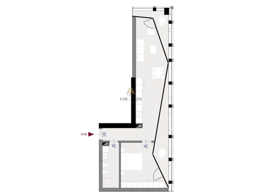 🏡 SHITET APARTAMENT 1+1 – MARA PALACE, TIRANË 2