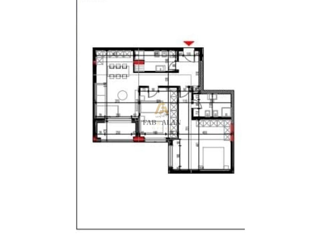 NE PASKUQAN APARTAMENT 2+1+2 PER SHITJE! 3
