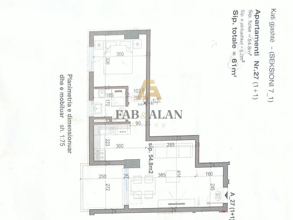 NE KAMEZ APARTAMENT 1+1 PER SHITJE ! 3