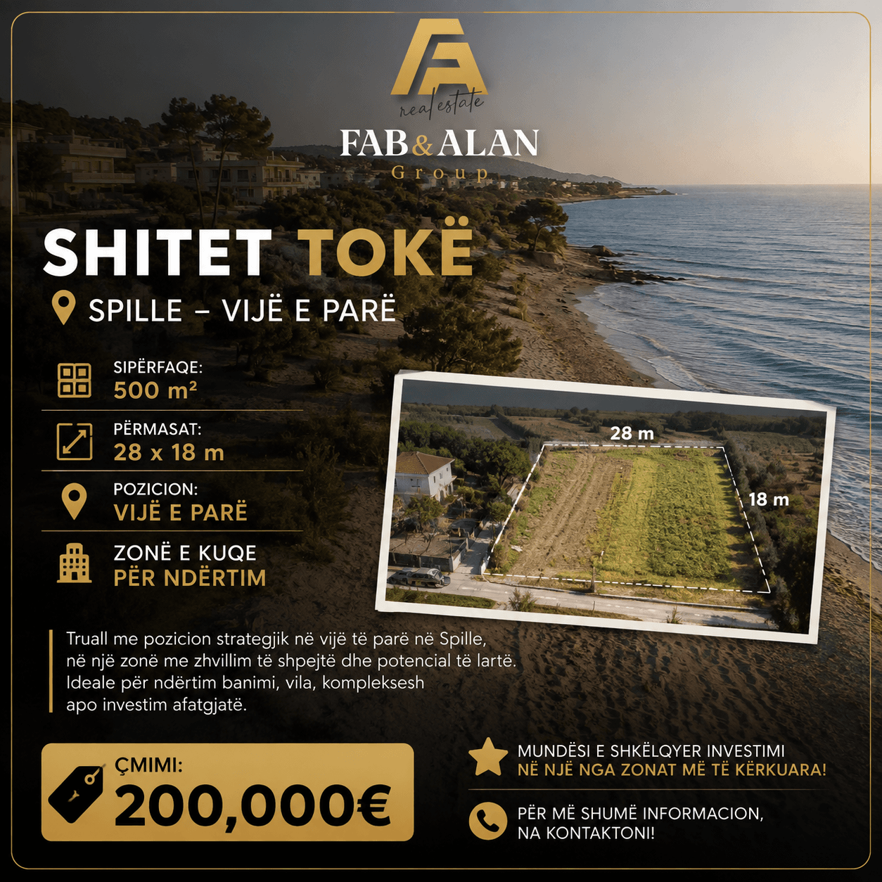 SHITET TOKË – SPILLE | VIJË E PARË