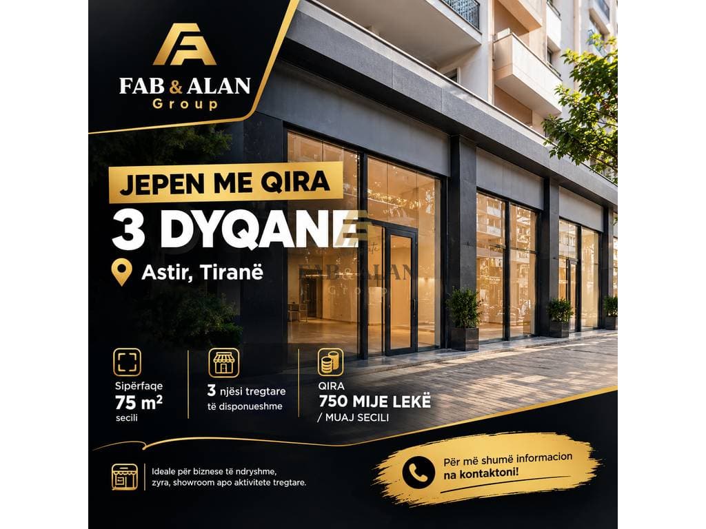 🏪 JEPEN ME QIRA 3 DYQANE NË ASTIR!