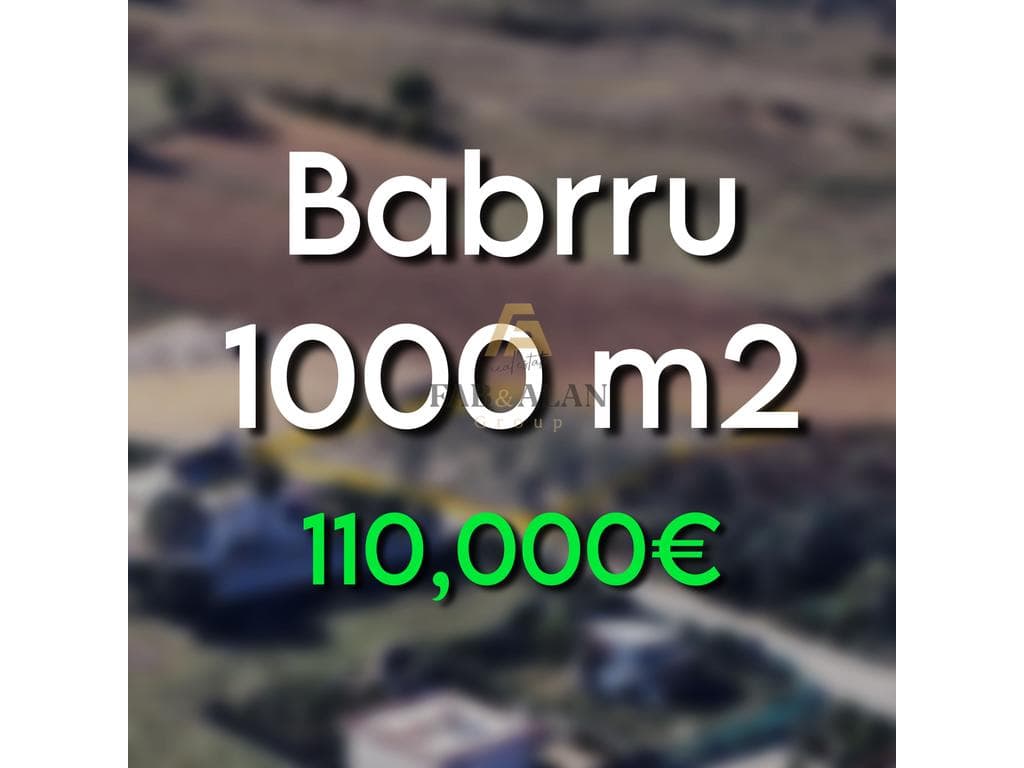 1000 M2 NE BABRRU !