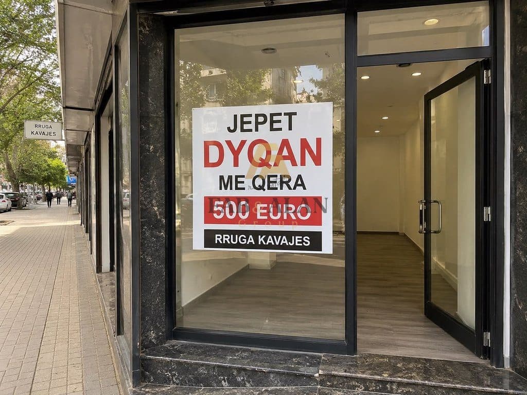 Dyqan Me Qira në 21 Dhjetori, Tiranë - 500€ | 30 m²