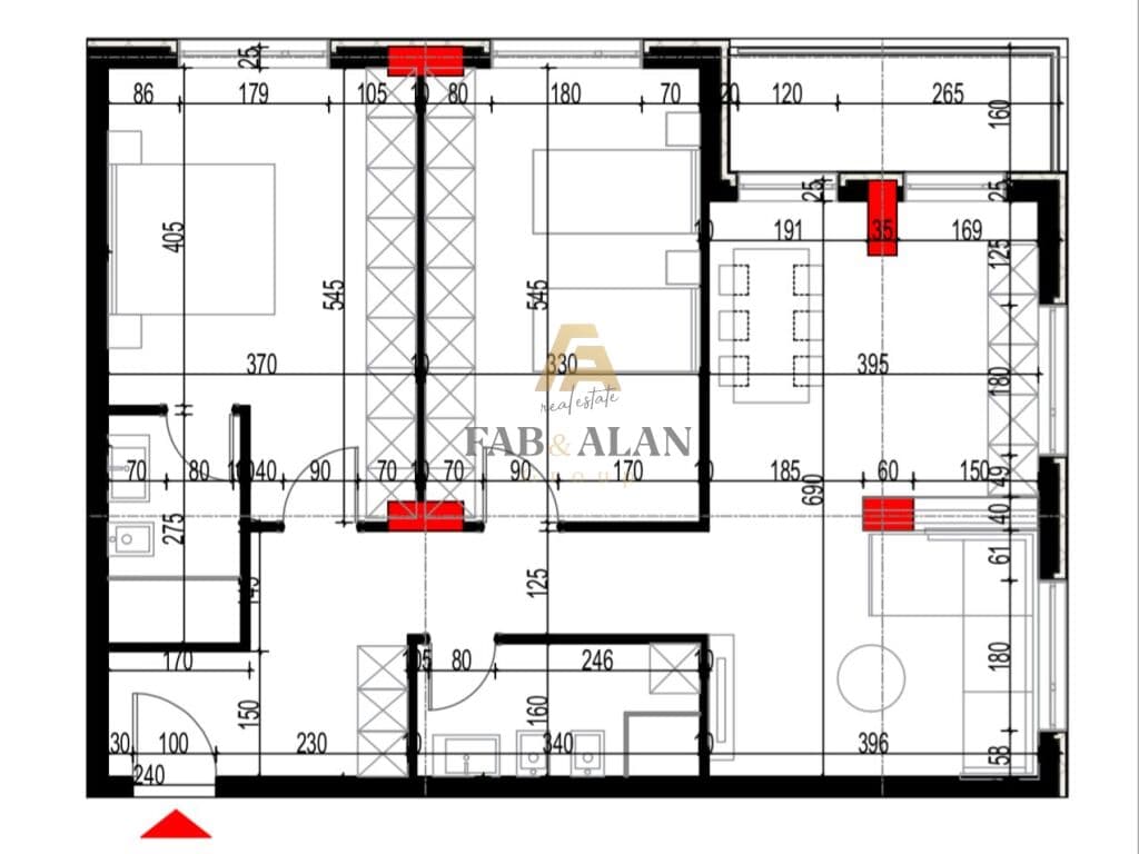 NE PASKUQAN APARTAMENT 2+1+2 PER SHITJE! 3