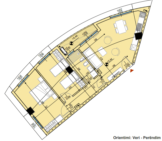 🏡 SHITET APARTAMENT 2+1 – Yzberisht 2