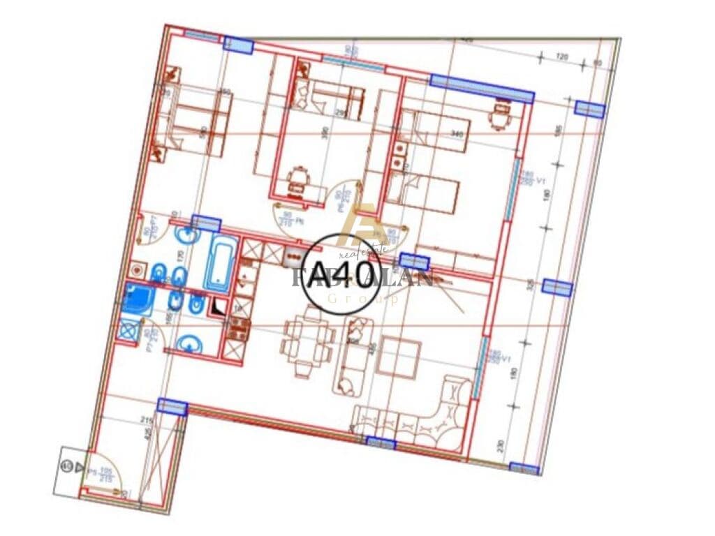 NE PASKUQAN TEK "SPACE CITY BUILDING" APARTAMENT 3+1+2 PER SHITJE! 3