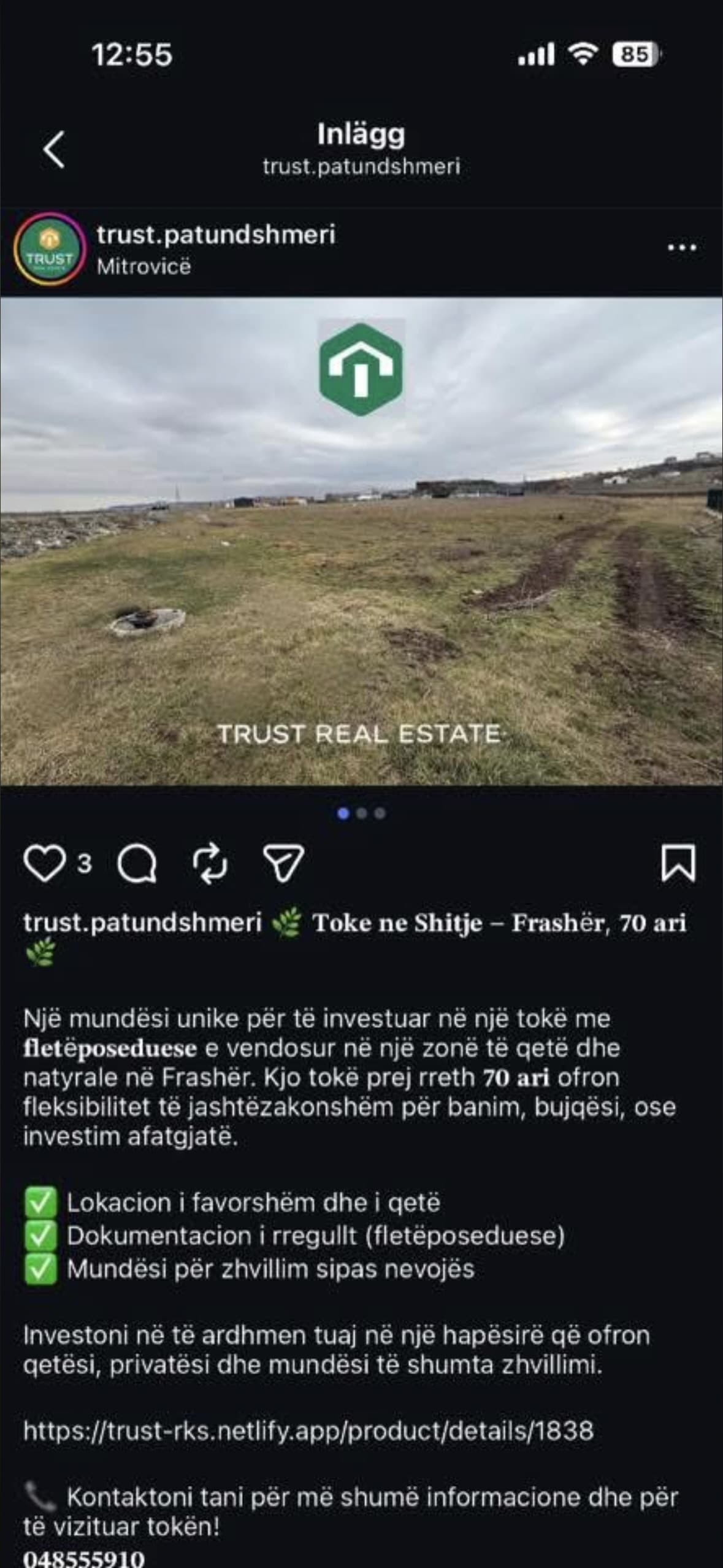 Tokë në shitje 3