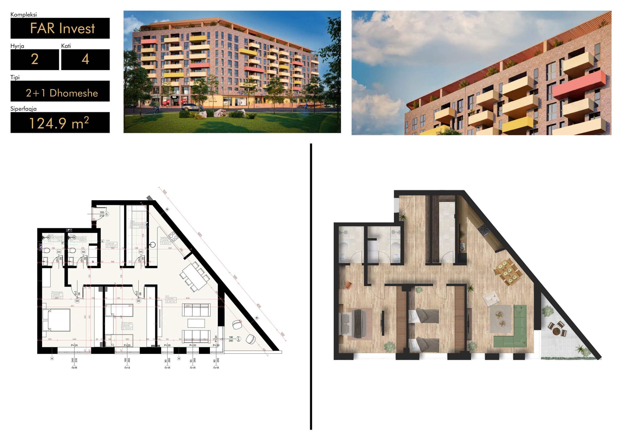 Banesë moderne në Kompleksin FAR INVEST