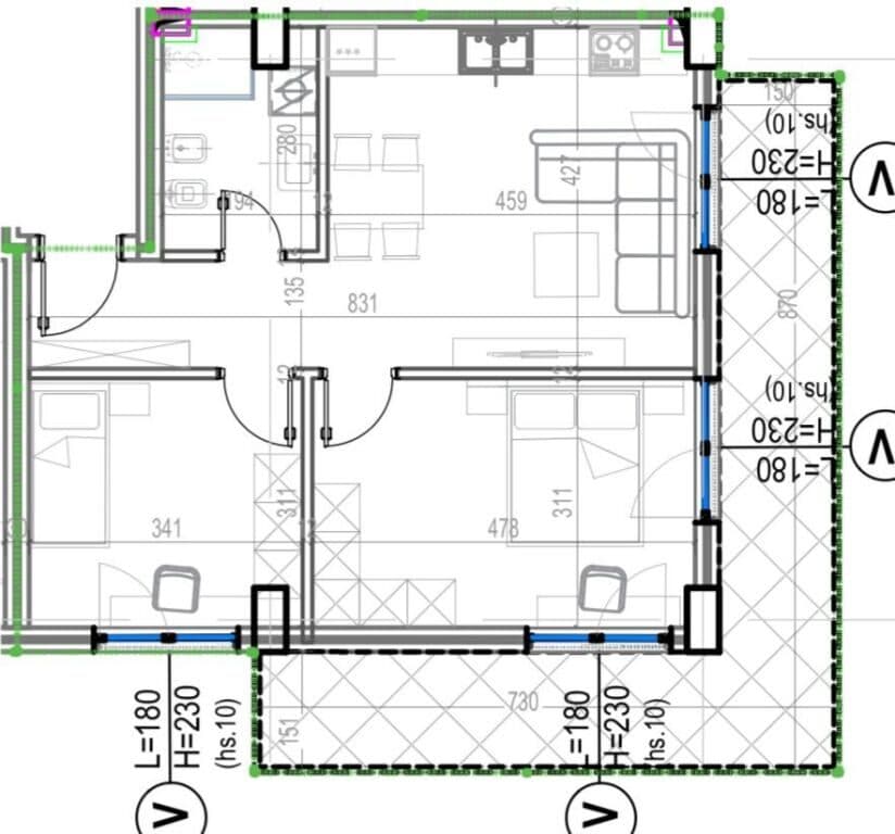 🏡 Apartamente 1+1 & 2+1 për Shitje – Kodra e Diellit 2 (Lindje) 4