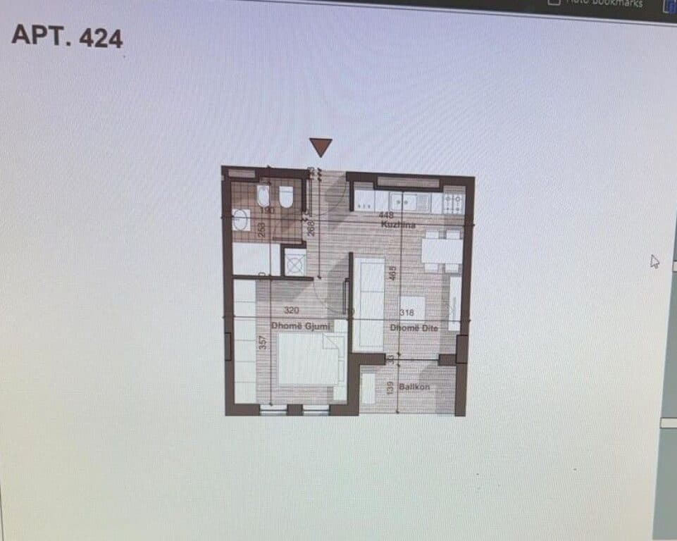 🏡 Univers City – Apartament 1+1 në shitje 2