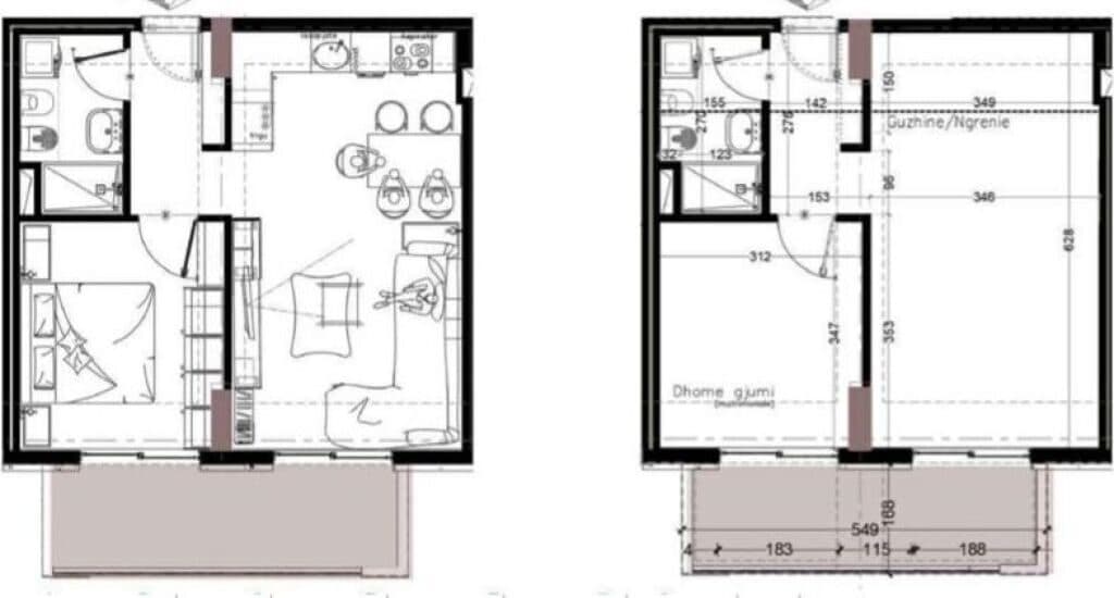 🏡 APARTAMENT 1+1 PËR SHITJE – Golem
