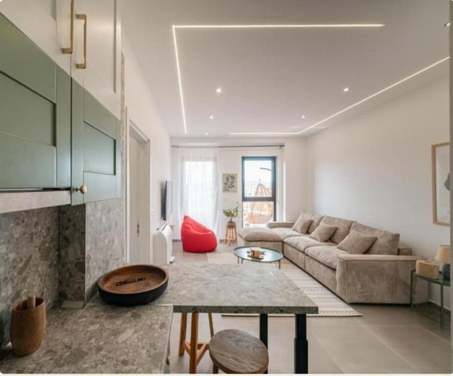 🏡 PËR QIRA | APARTAMENT 1+1 – NDËRTESA TIRANA GARDEN ✨