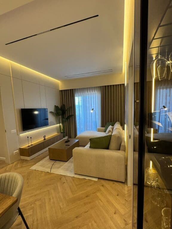 🏡 PËR SHITJE | APARTAMENT LUKS 2+1+2 – NDËRTIMI TIRANA GARDEN