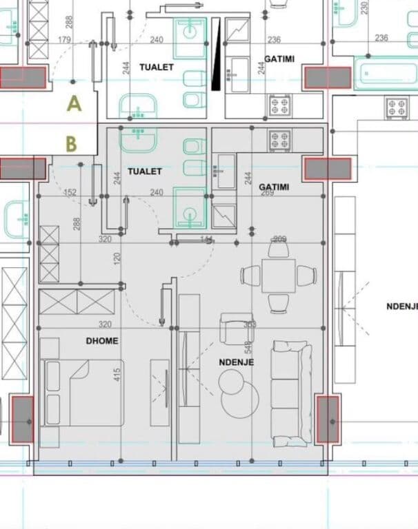 🏡 Apartament 1+1 për Shitje – Ndërtesa Ekspozita