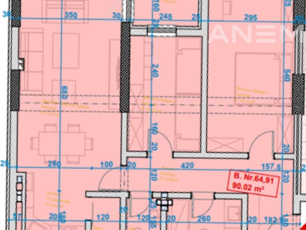 Banesë në shitje 90m² te Prishtina e re 3