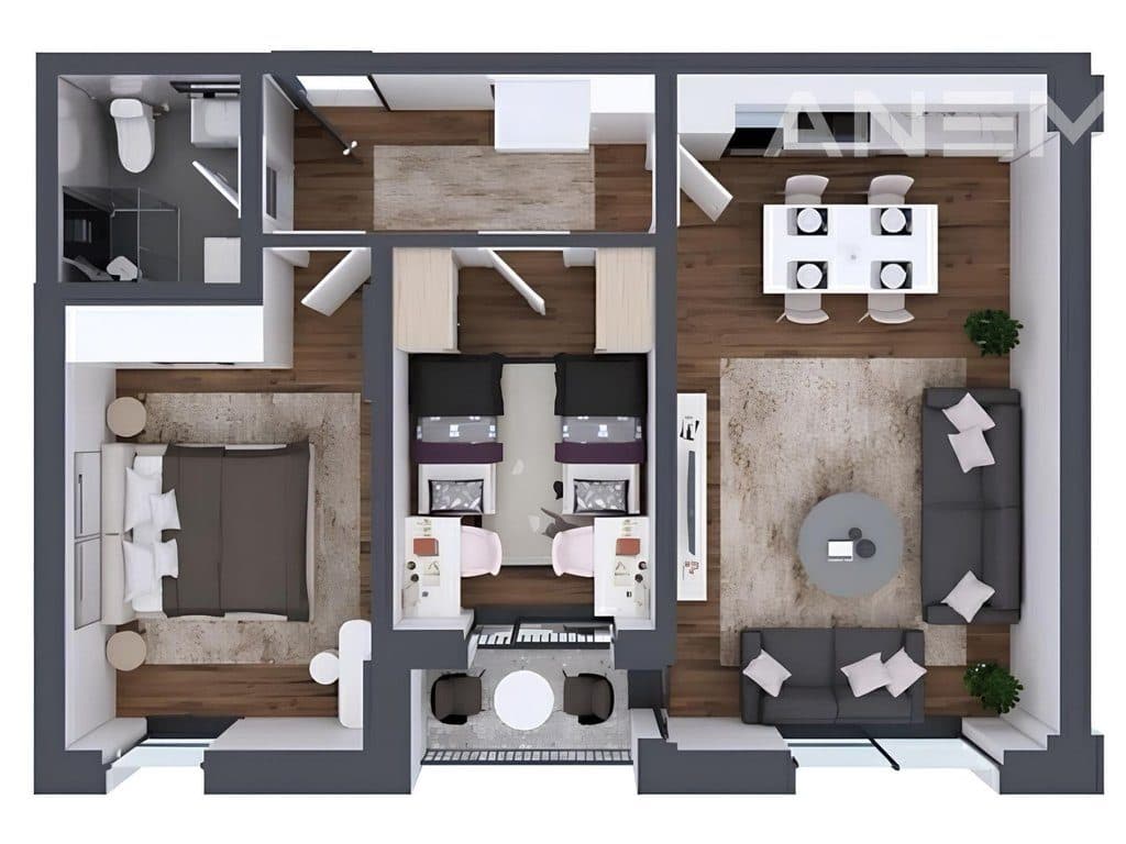 Banesa në shitje 80m² në Tophane