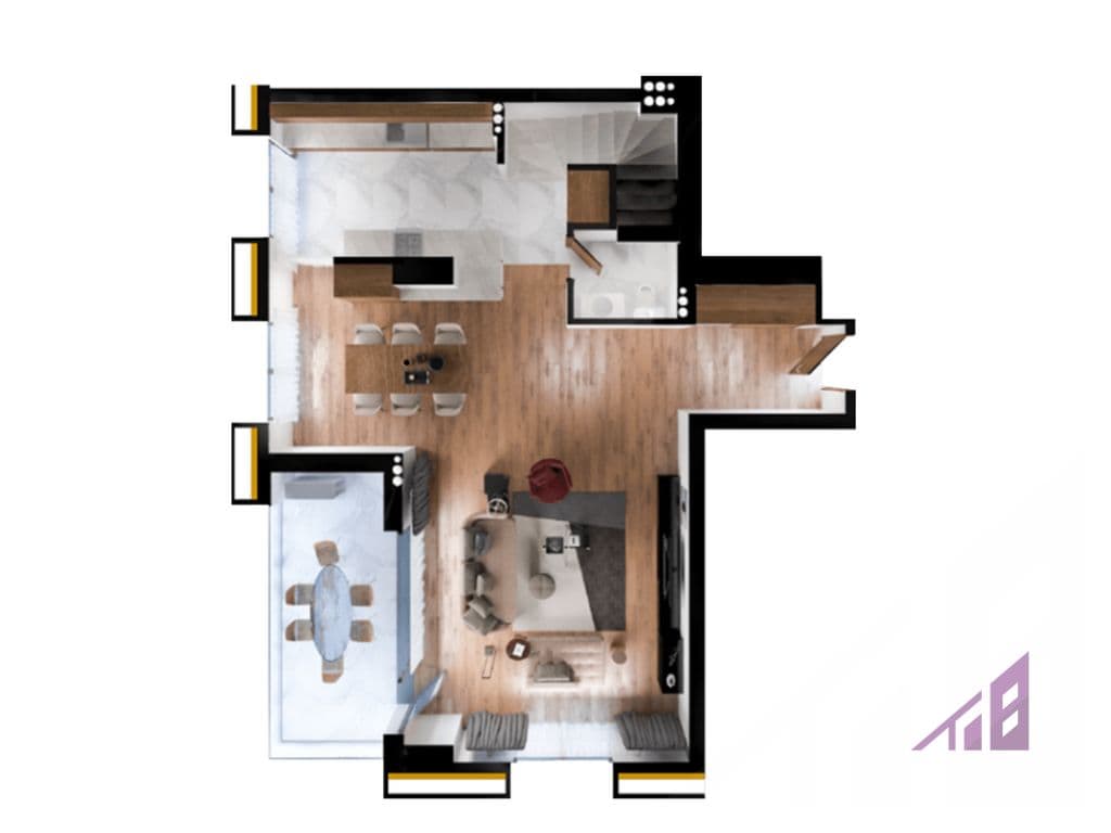 Duplex ne shitje 194m2 ne Prime Residence 2 4