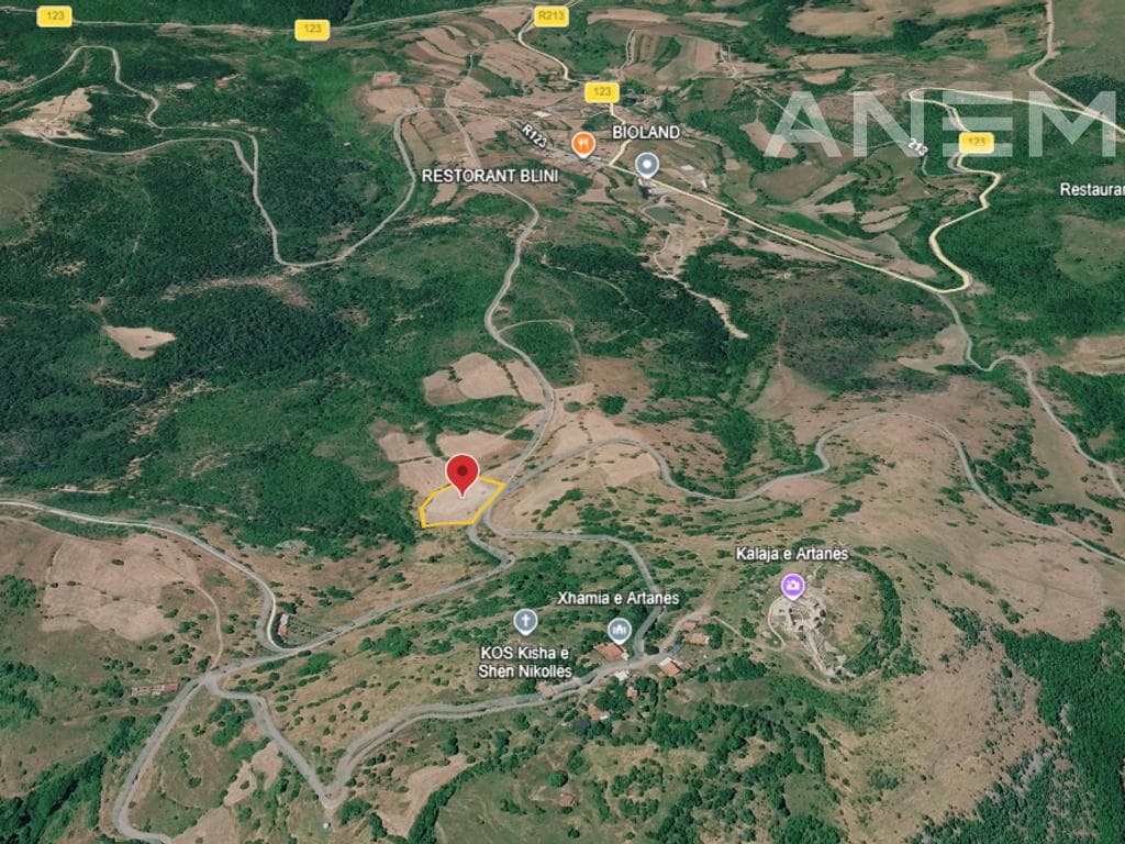 Tokë në shitje 61.78 ari në Novobërdë 3