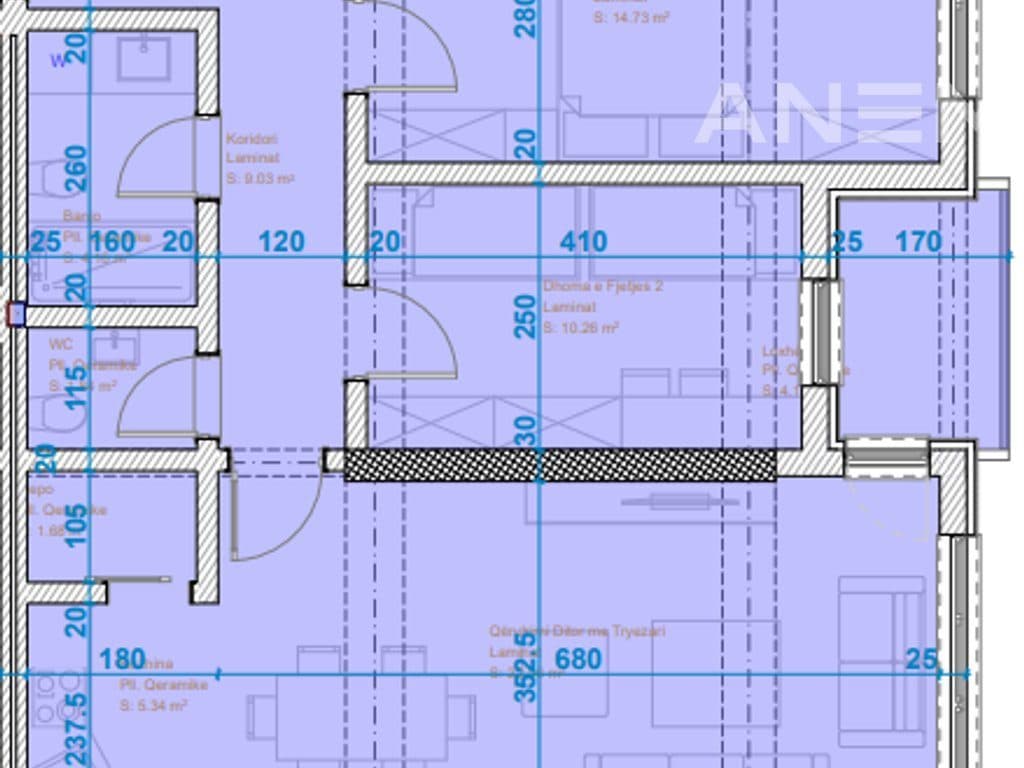 Banesë në shitje 88m² te Prishtina e re 2