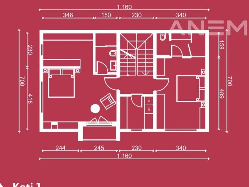 Shtëpi në shitje 210m² në lagjen Qendresa e Re