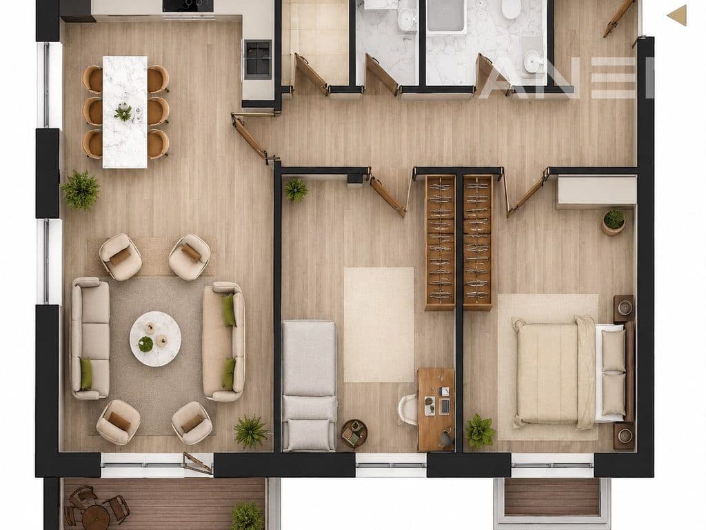 Banesë në shitje 102.9m² te Prishtina e Re 3