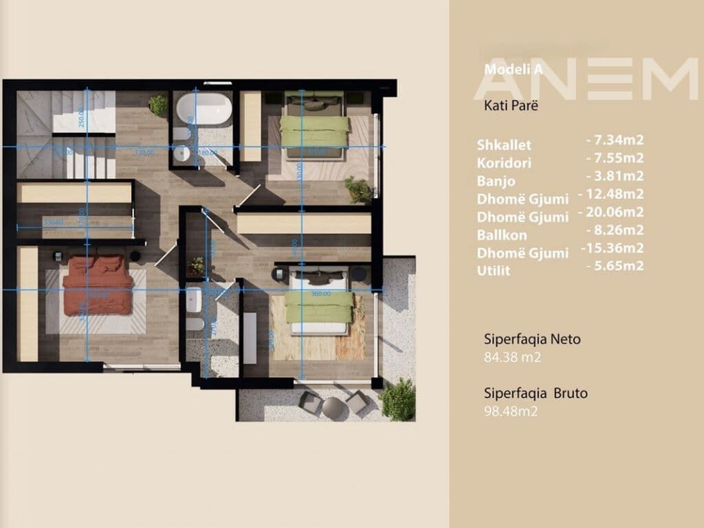 Shtëpi në shitje 172m² në Çagllavicë