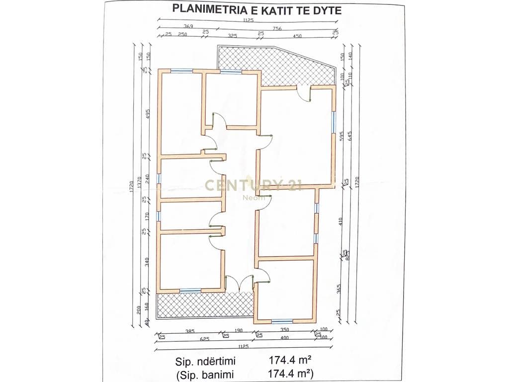VILË PËR SHITJE - 526m² TEK FUSHA SPORTIT, LAPRAKË 4