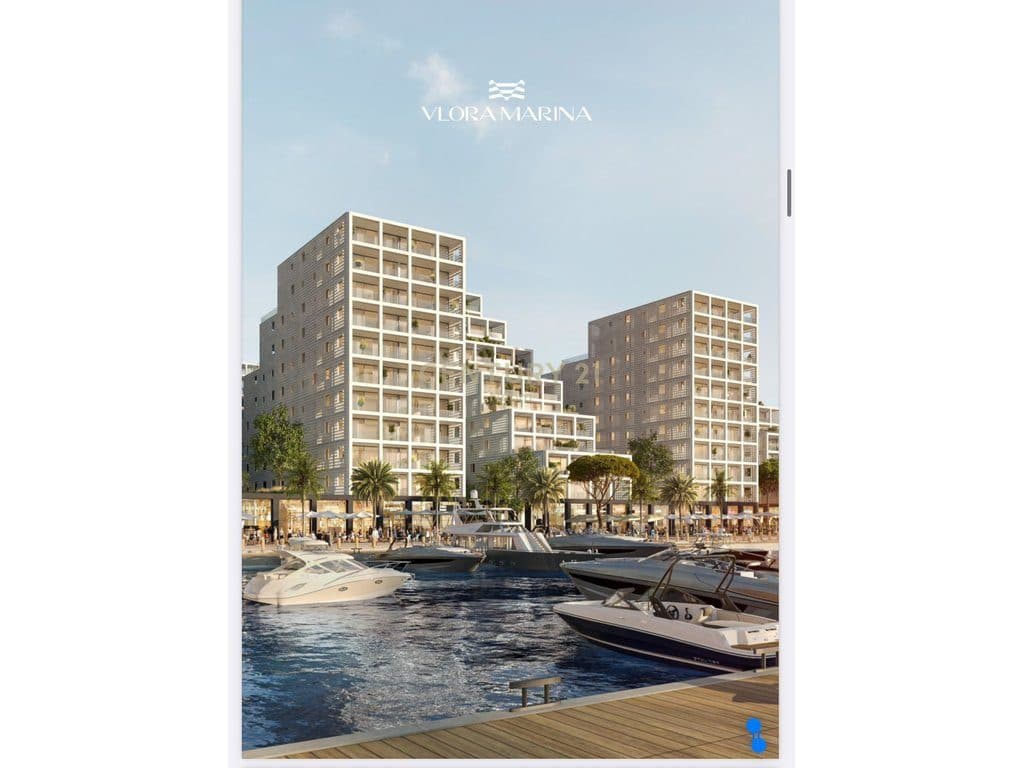 Apartament Ekskluziv 2+1 në Vlorë – Vijë e Parë, në “Vlora Marina” 🔥 Me verandë të madhe dhe pamje të drejtpërdrejtë nga deti 4