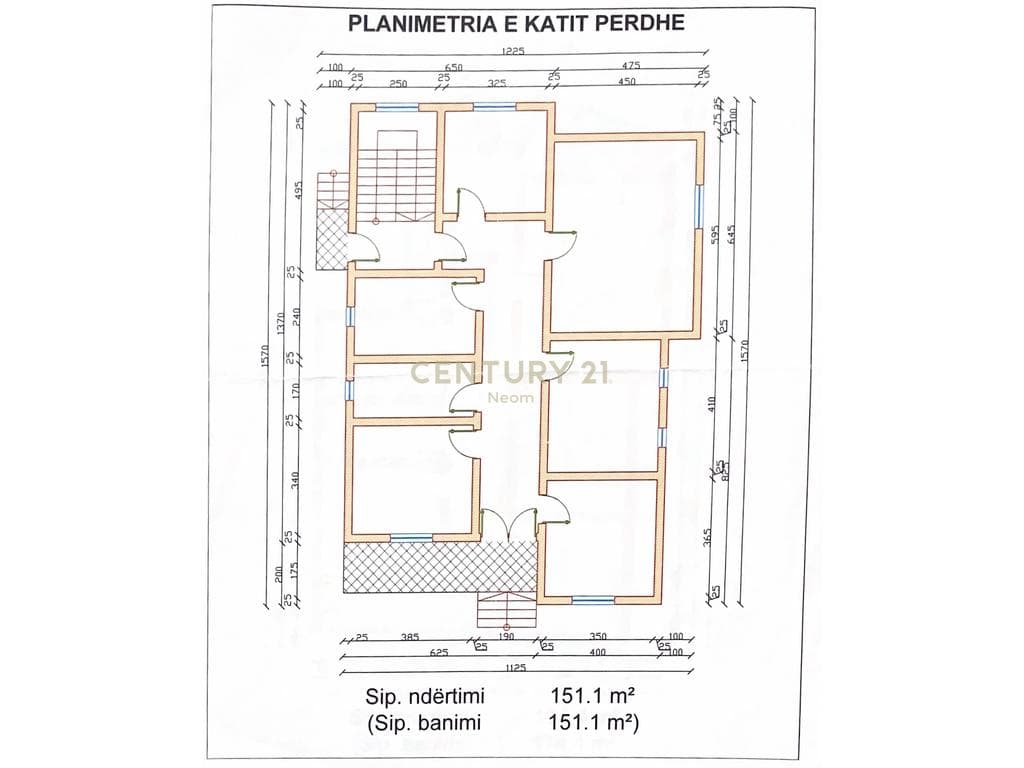 VILË PËR SHITJE - 526m² TEK FUSHA SPORTIT, LAPRAKË 2