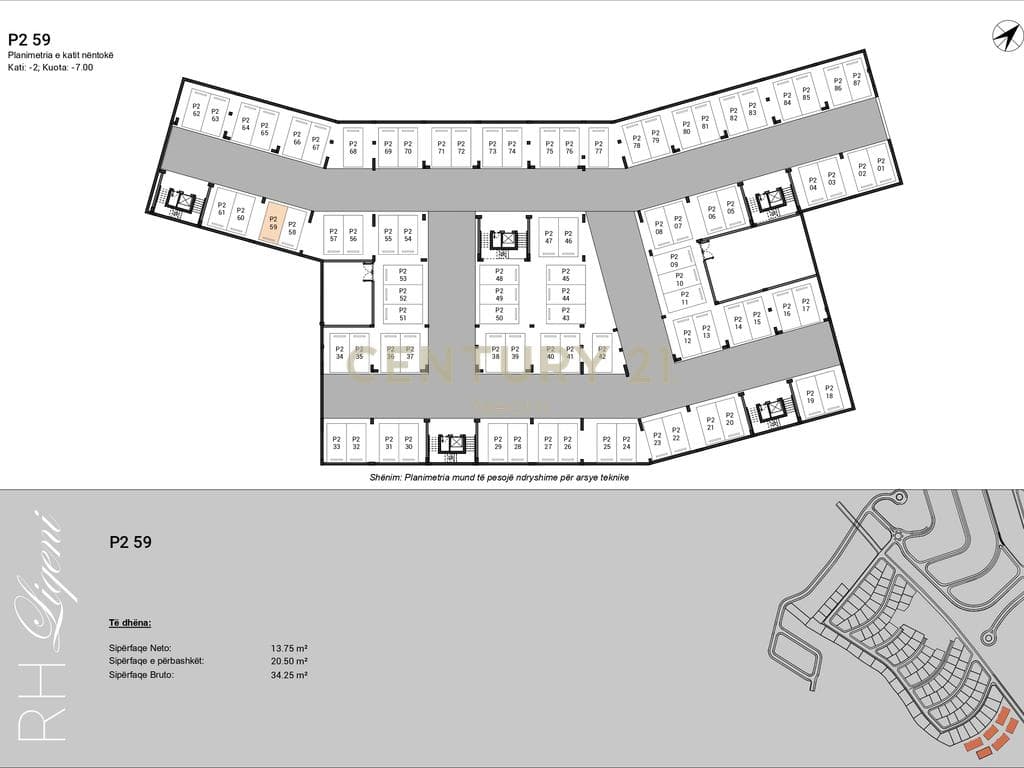 Parking space for sale in the Rolling Hills complex, Farke Lake 1