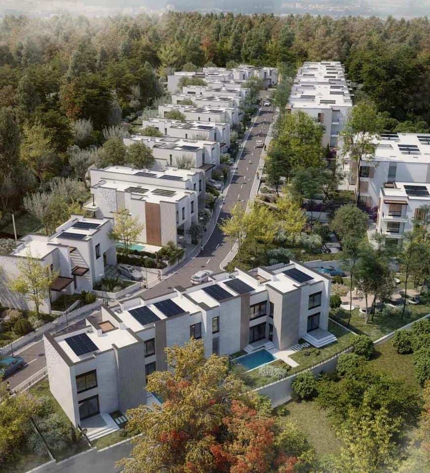 Shitet apartamenti 1+1 te Mjull Bathore,Maison de la Terre 2