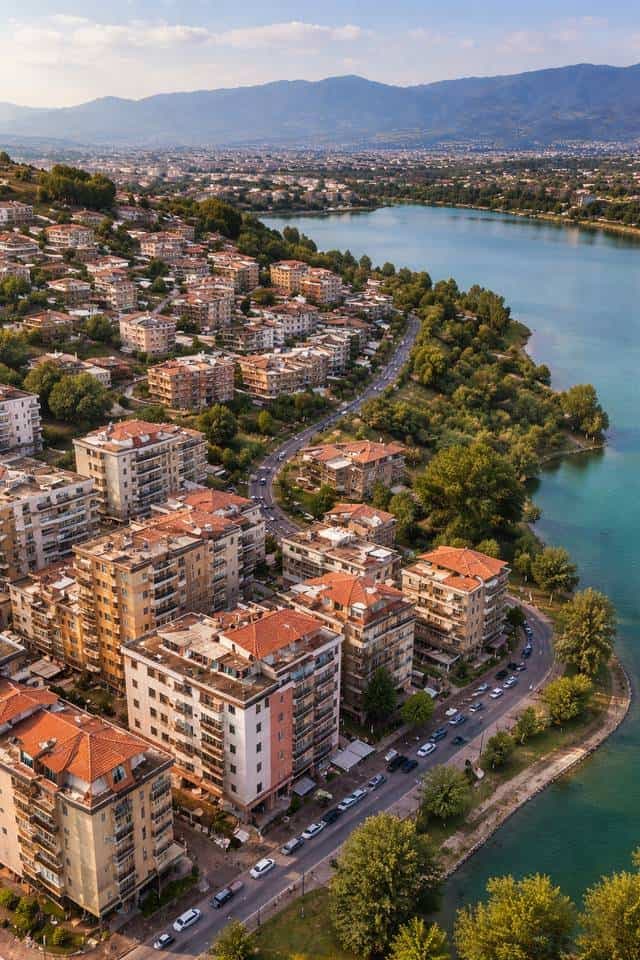 Shitet apartament 1+1 tek Liqeni Thate