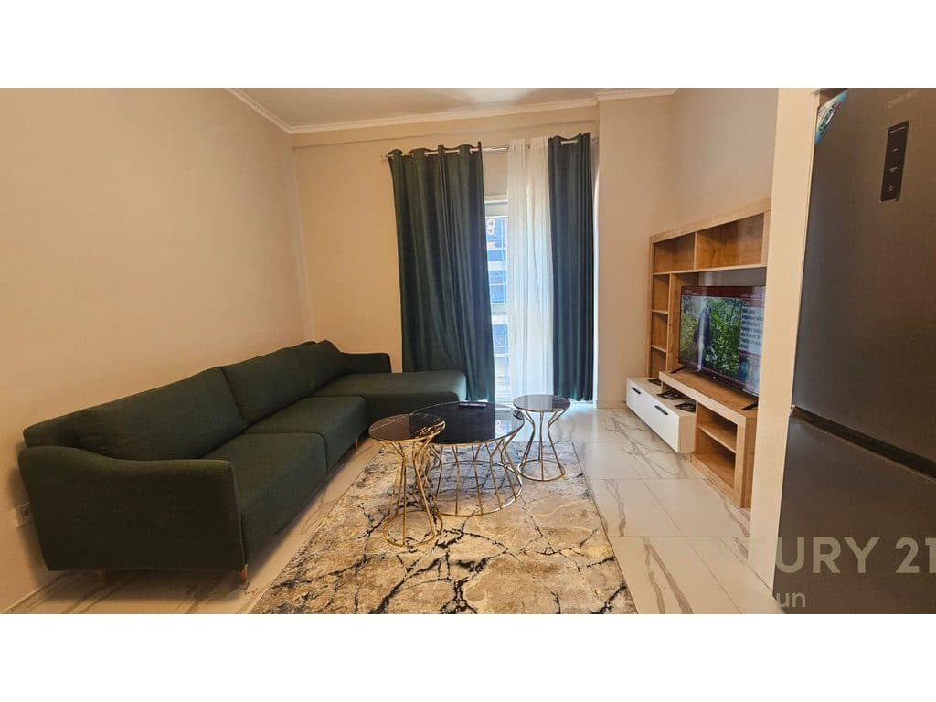 APARTAMENT 1+1 ME QIRA NE REZIDENVCEN PORTA E TIRANES SE RE