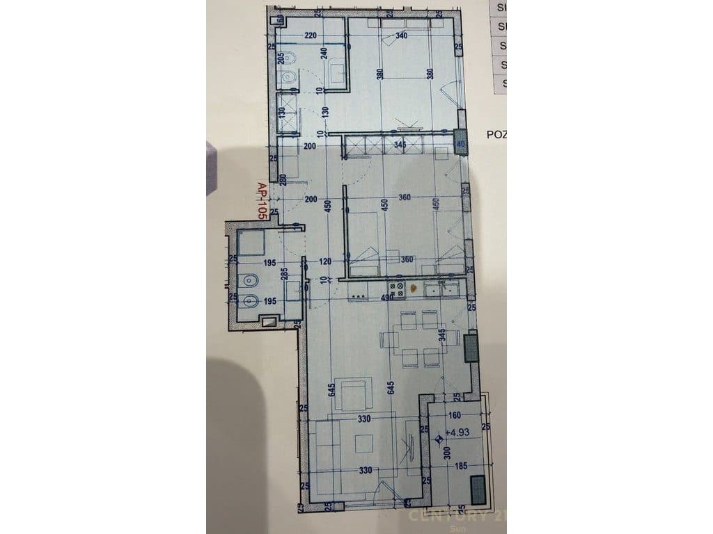 Apartament 2+1+2 në shitje në Plazh, Durrës