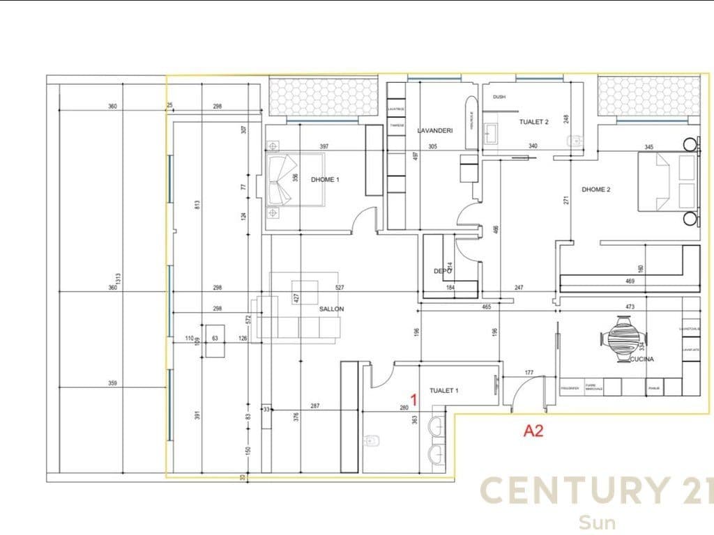 Penthouse ne shitje 3+1+2+ 2 poste parkimi te perfshira ne cmim te Liqeni i Thatë, Tirana 4