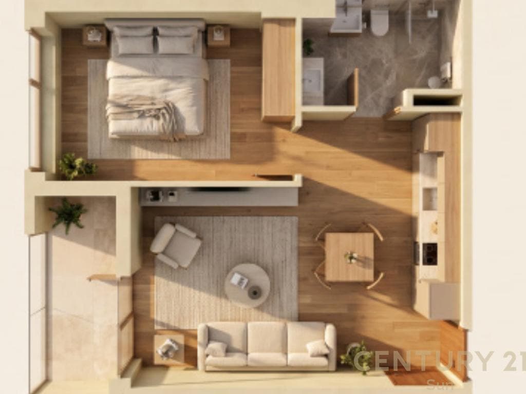 SHITET APARTAMENT 1+1 PRAPA CASA ITALIA