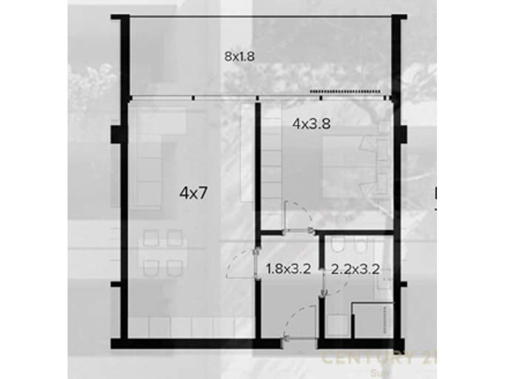 Shitet apartament 1+1 në kompleksin më të ri “Smart Hills”, Liqeni i Farkës! 3