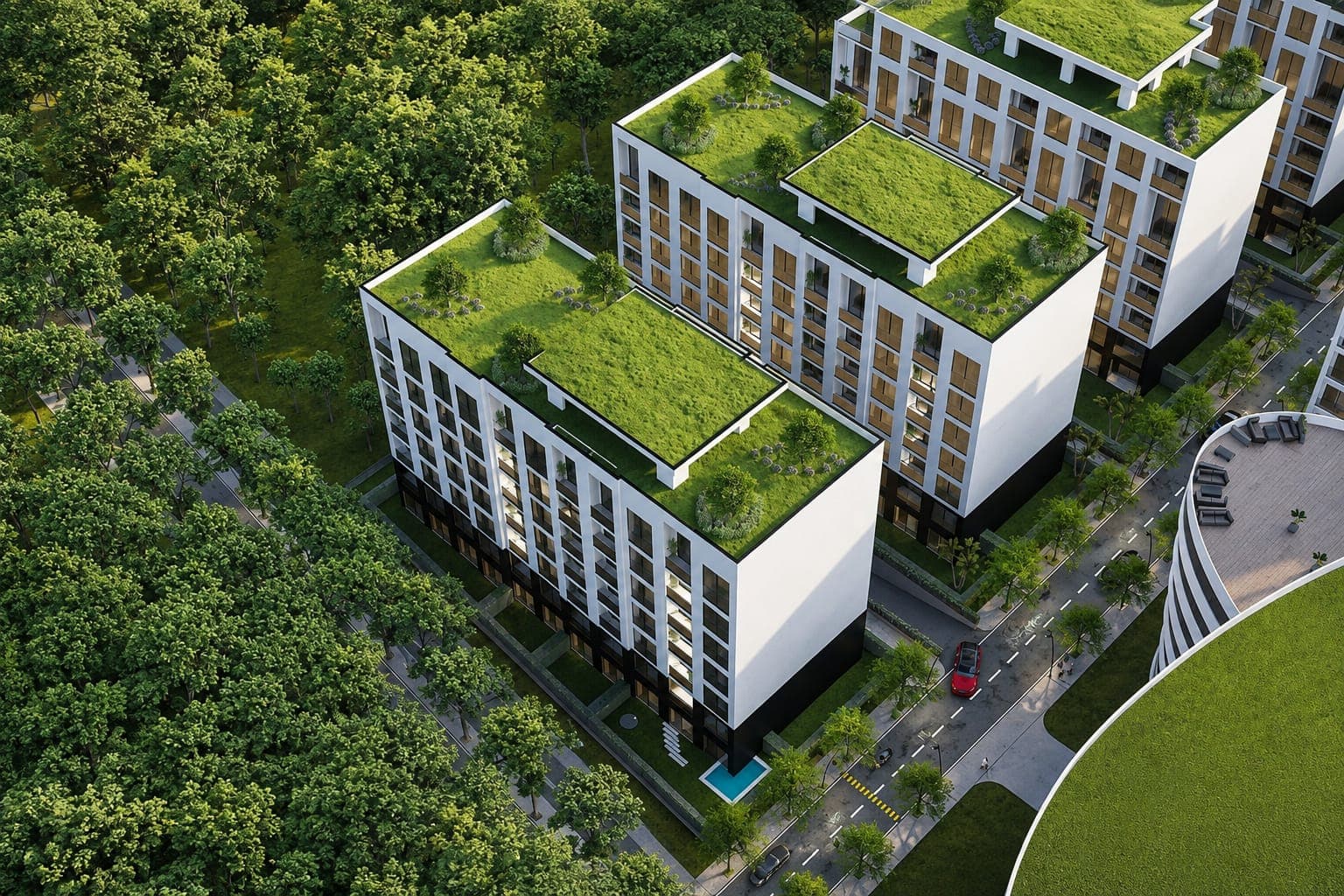 Shiten Apartamente 1+1 & Garazhe | Rezidenca Liburna, Golem