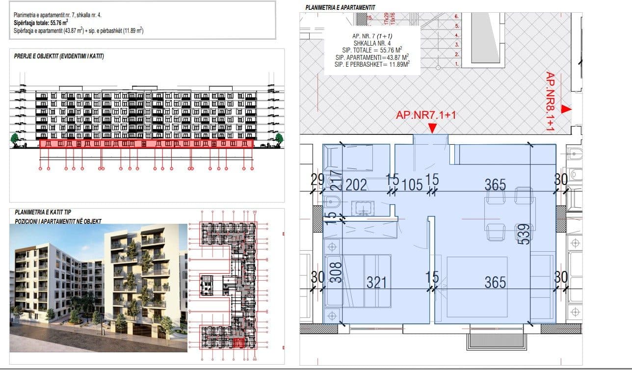 Shitet Apartament 1+1 | Ndërtim i Ri, Pranë Detit 2
