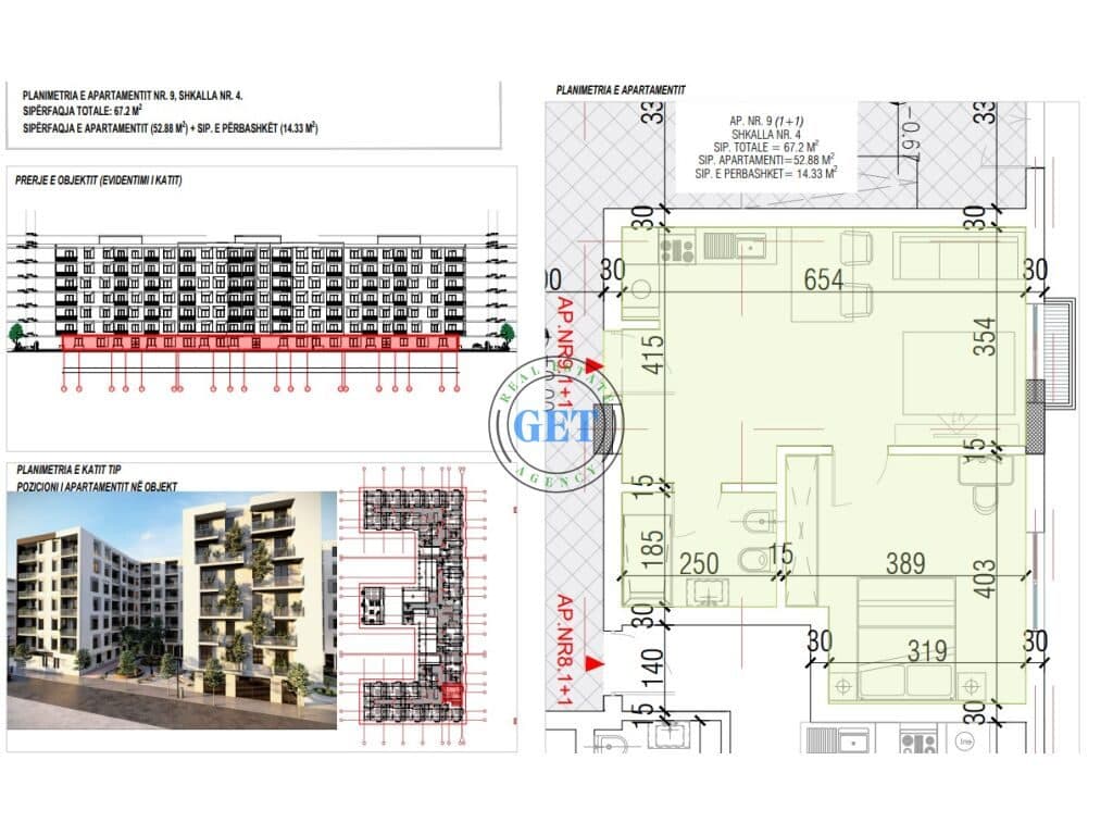 Shitet Apartament 1+1 | Ndërtim i Ri, Pranë Detit 2
