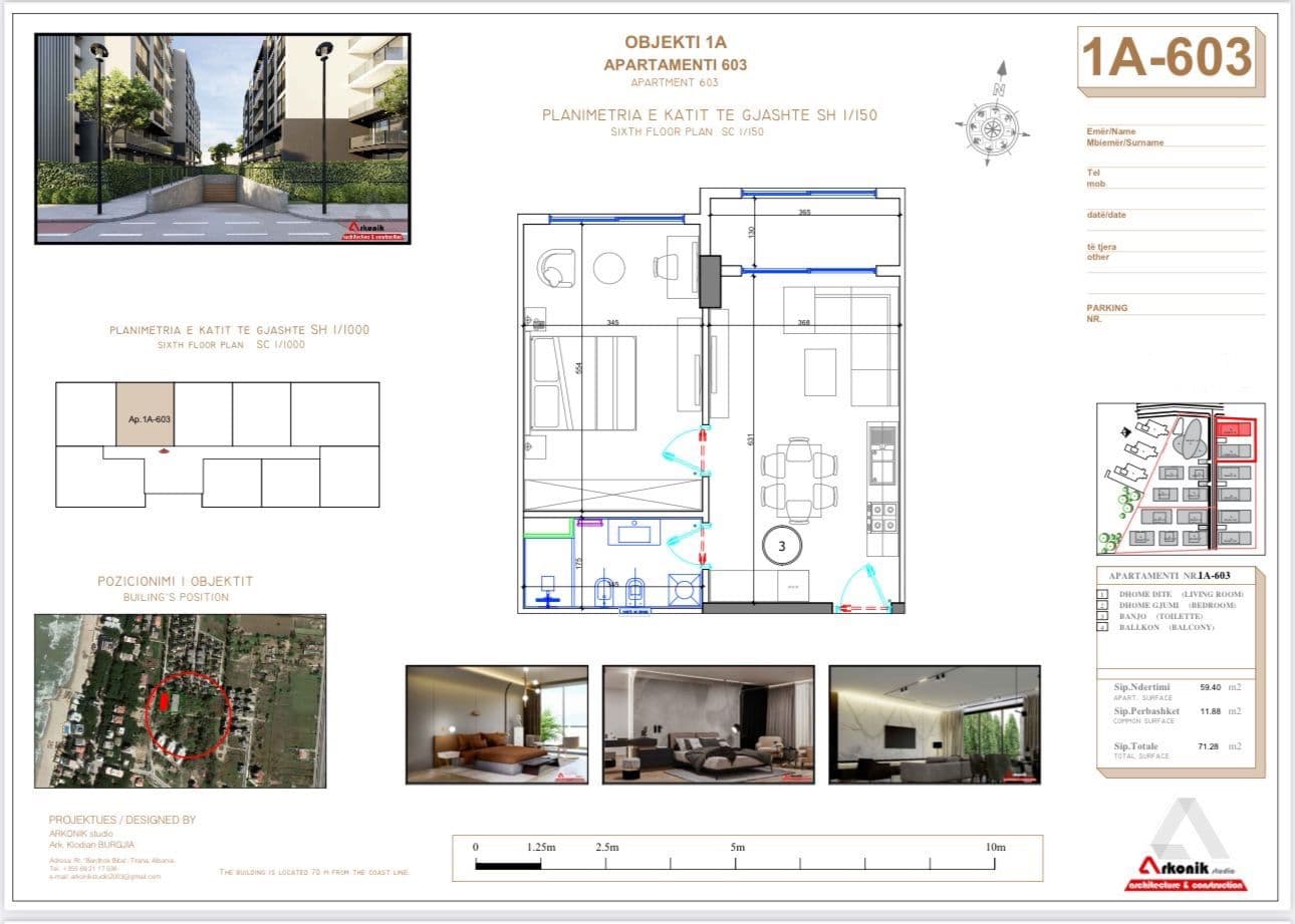Shiten Apartamente 1+1 & Garazhe | Rezidenca Liburna, Golem 4