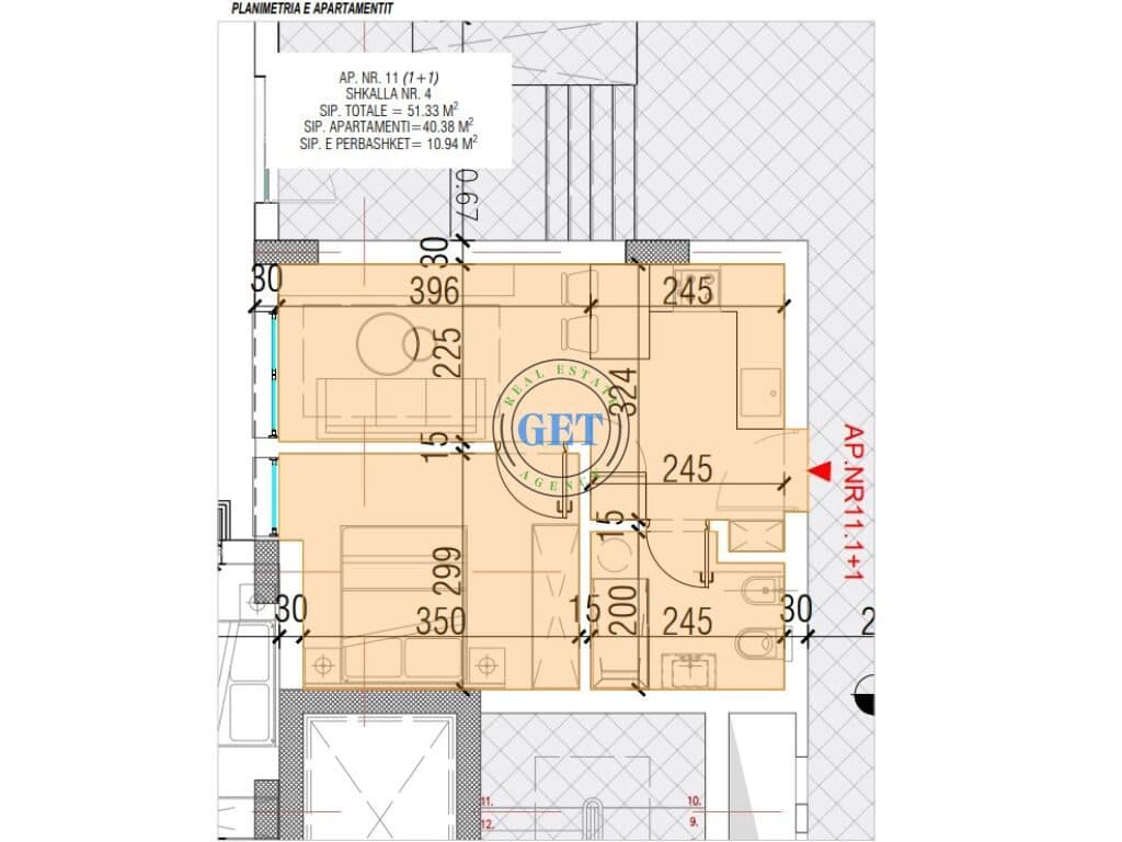 ◆ Shitet Apartament 1+1 | Ndërtim i Ri, Pranë Detit 3