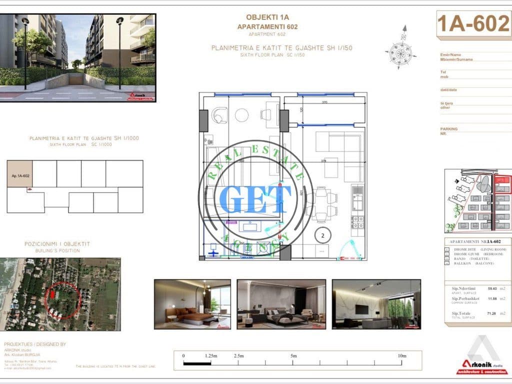Shiten Apartamente 1+1 & Garazhe | Rezidenca Liburna, Golem 2