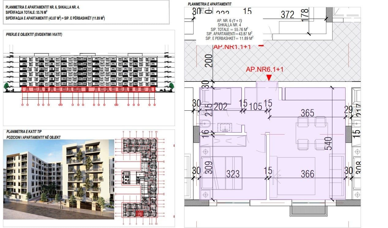 Shitet Apartament 1+1 | Ndërtim i Ri, Pranë Detit 2