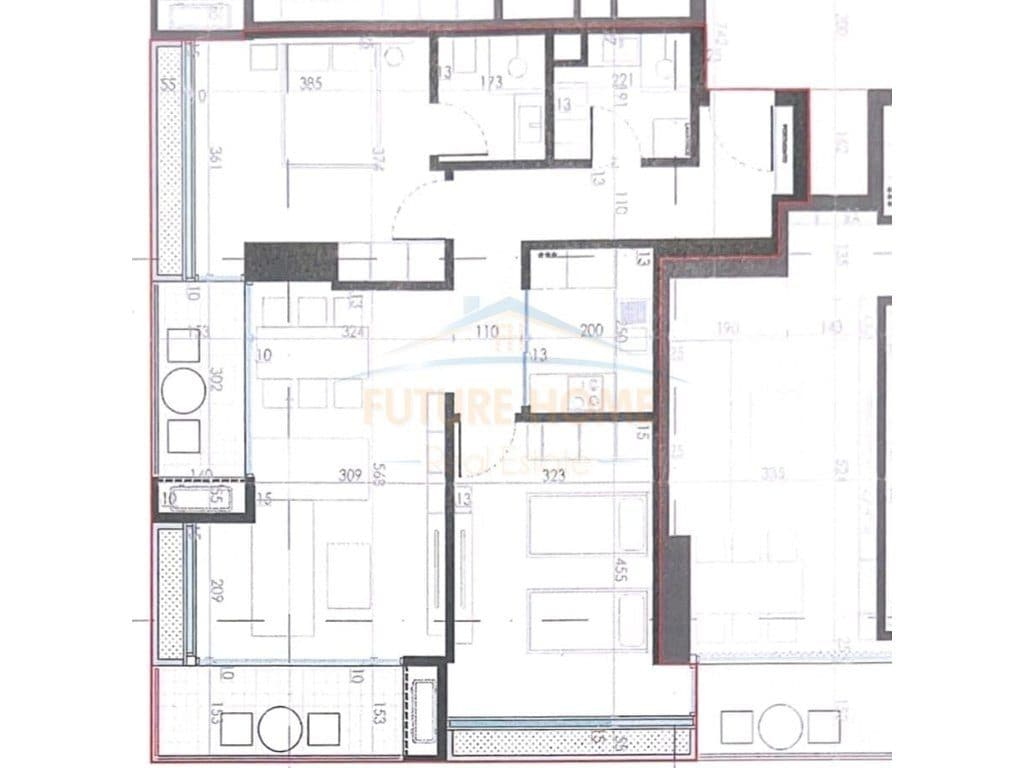 Shitet, Apartament 2+1+2, Lion Residence II, Tiranë. 3