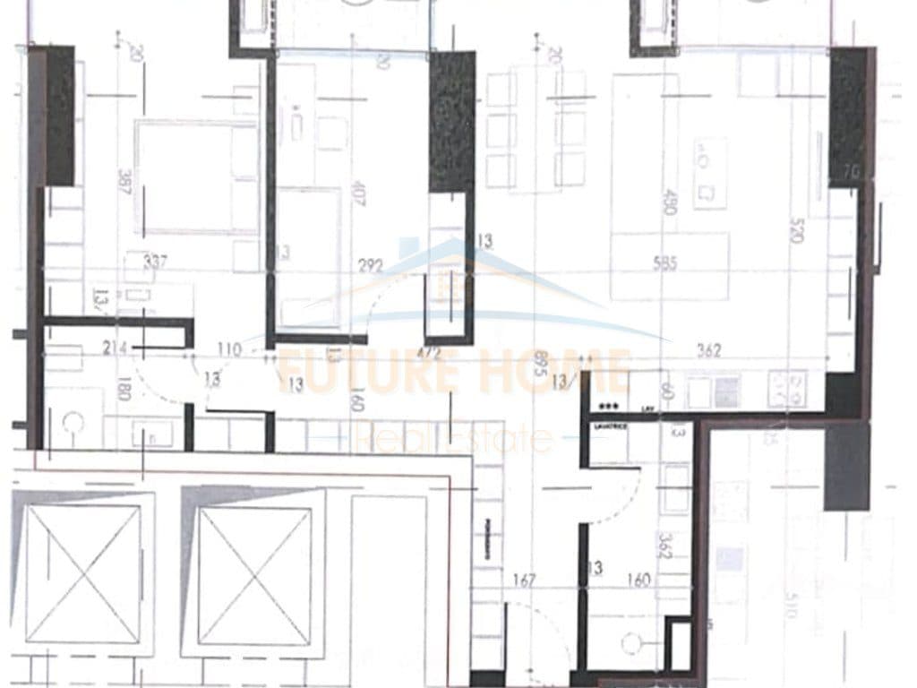 Shitet, Apartament 2+1+2, Lion Residence II, Tiranë. 3